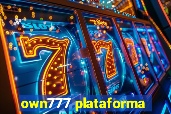 own777 plataforma